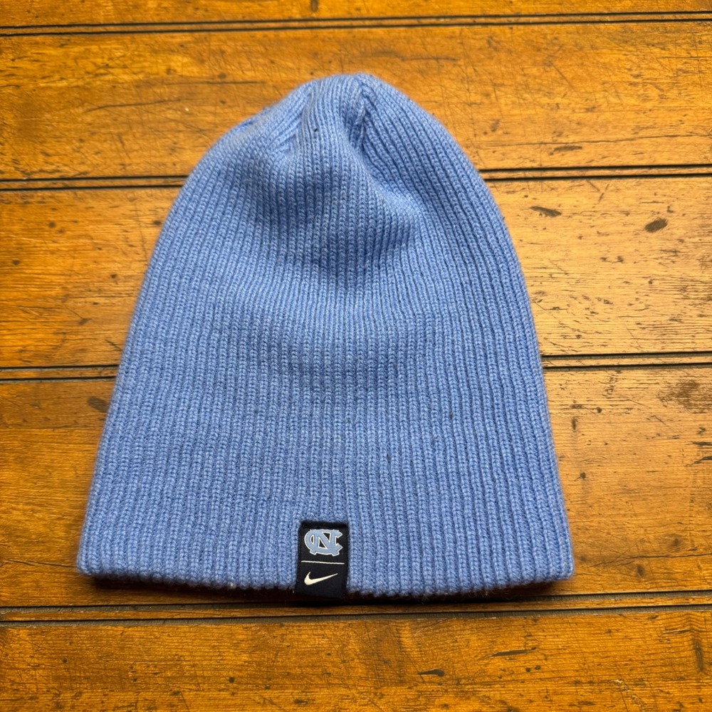 North Carolina Tar Heels Nike‎ NCAA Knit Beanie Hat Light Blue Winter Cap